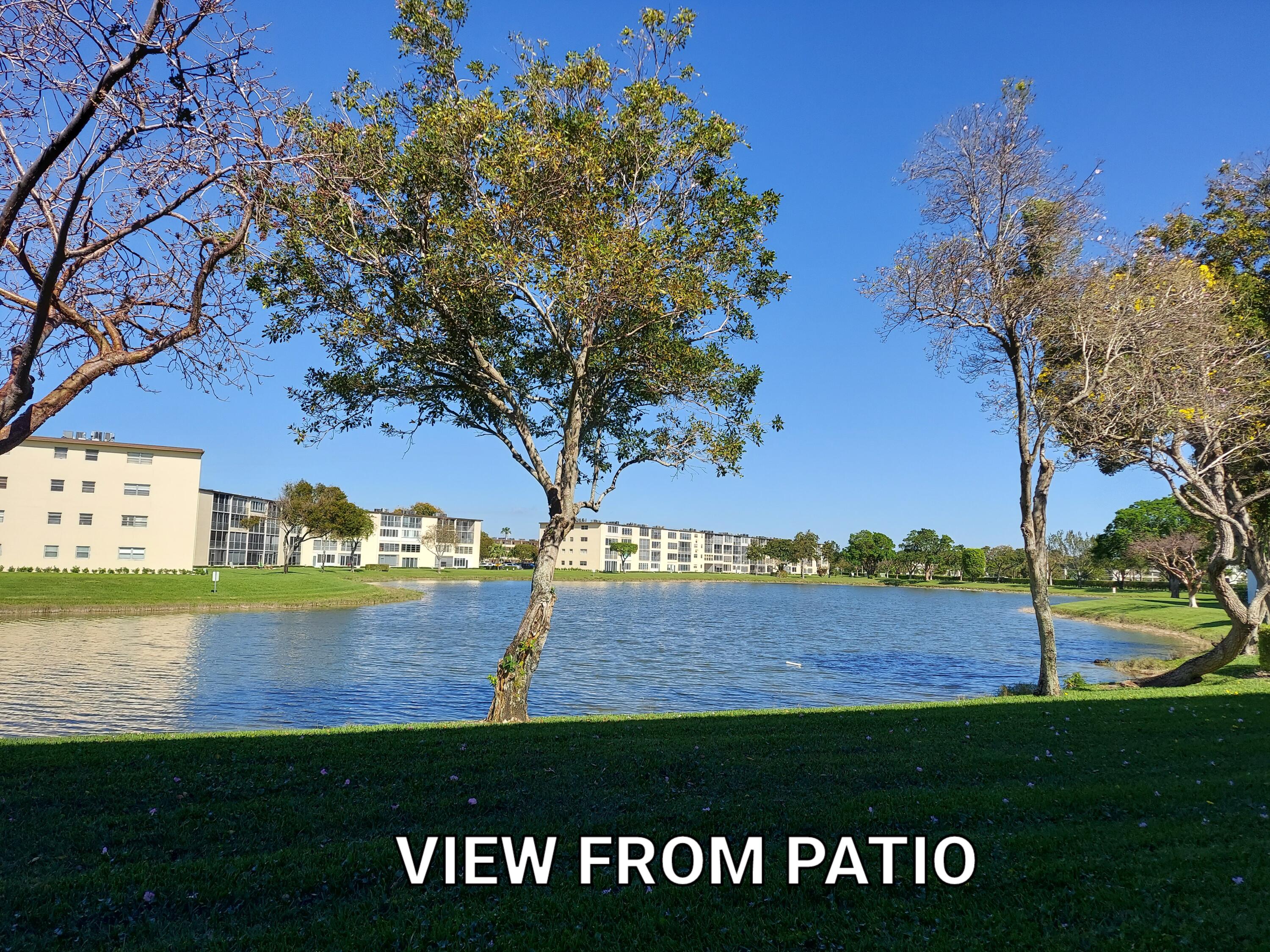 1016 Rexford Drive, Unit 1016 Boca Raton, FL 33434 - Photo 20 of 22 View from Patio 2