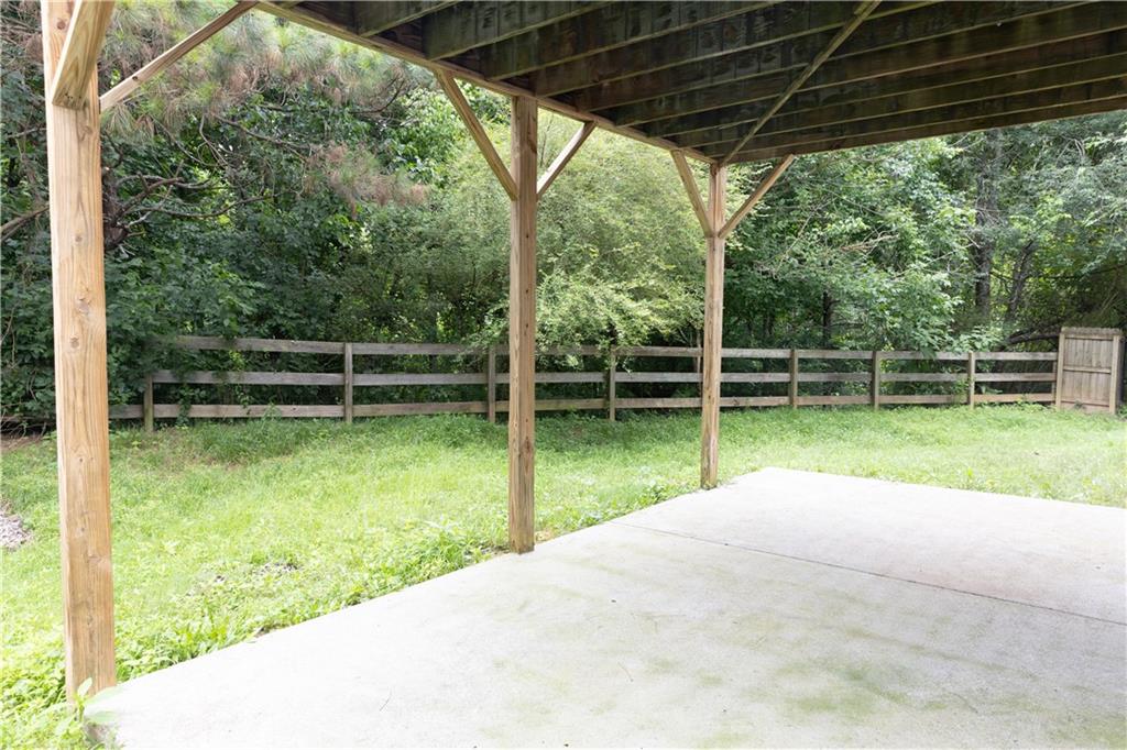 502 Streamside Place Canton, GA 30115 - Photo 30 of 33 a view of backyard with green space