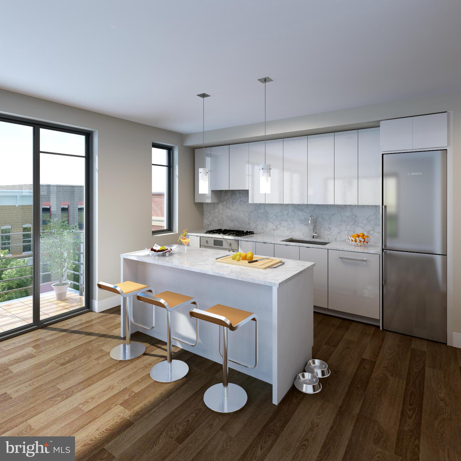 1311 13th Street Northwest, Unit PH2 Washington, DC 20005 - Photo 7 of 12 Kitchen