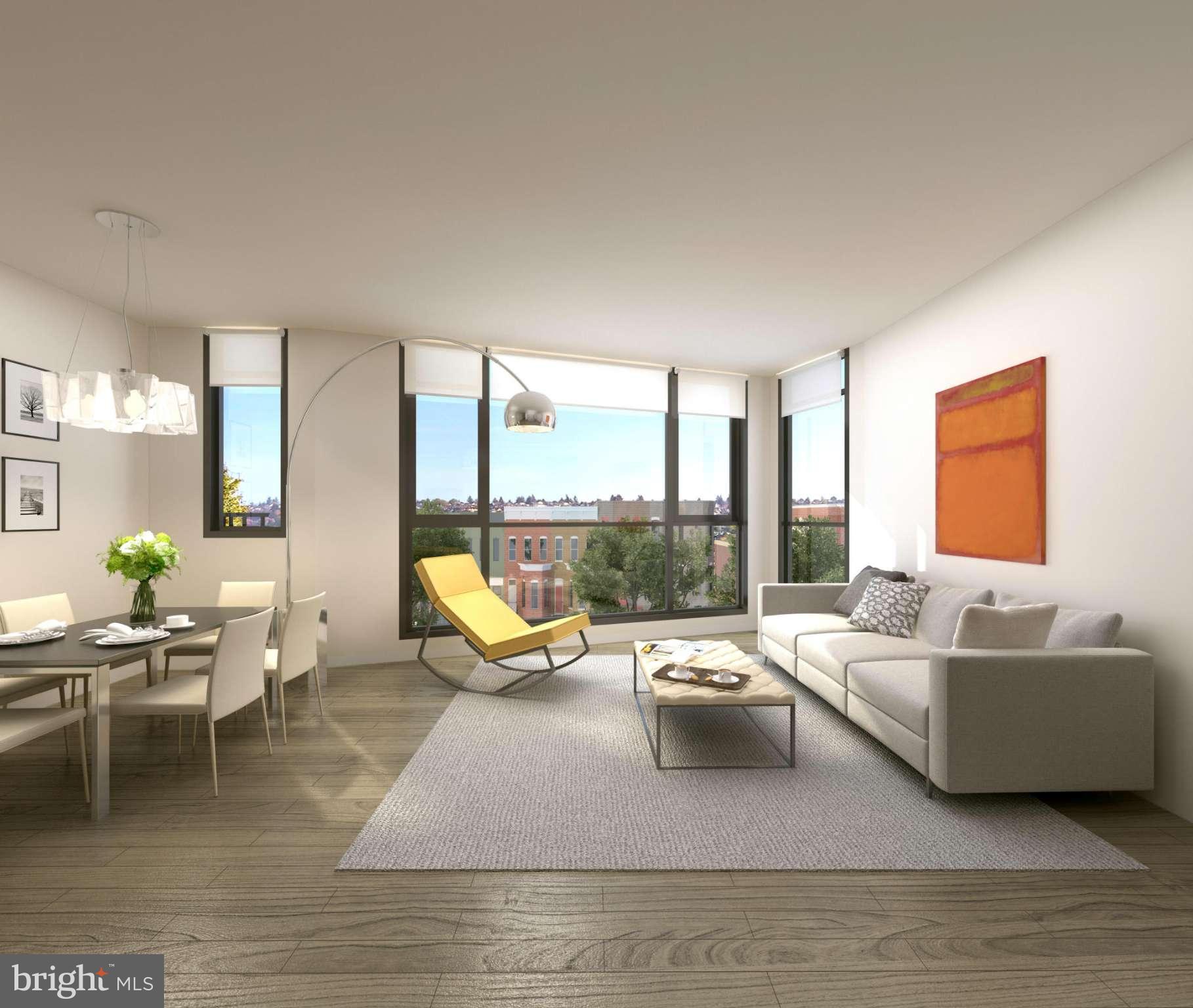 1311 13th Street Northwest, Unit PH2 Washington, DC 20005 - Photo 8 of 12 Living Room