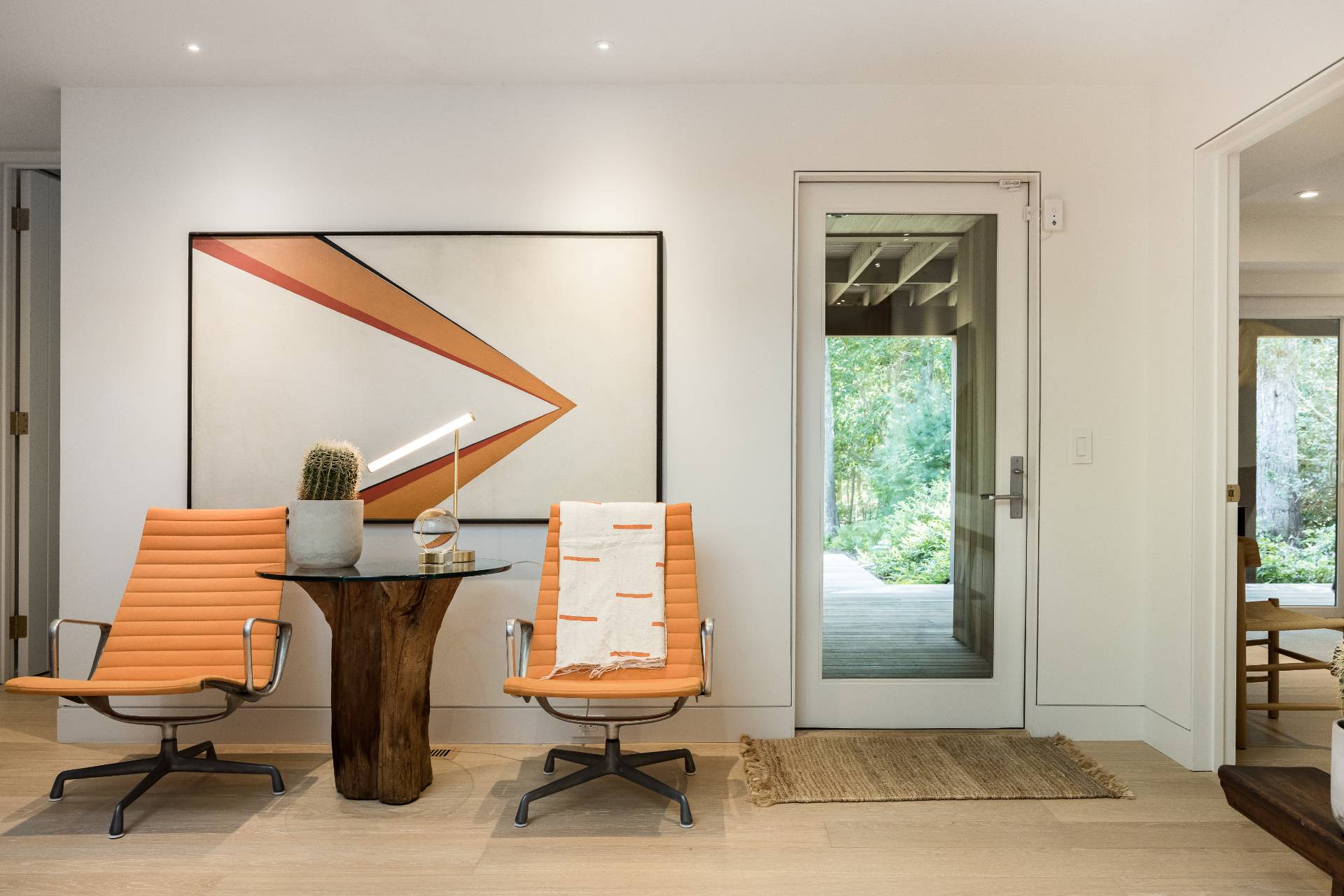 216 Bull Path East Hampton, NY 11937 - Photo 17 of 30 a view of a livingroom with furniture and a window