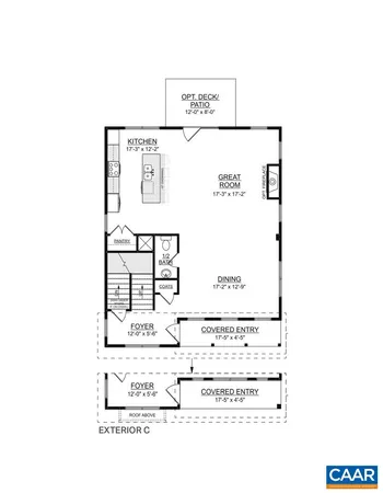 a picture of a floor plan