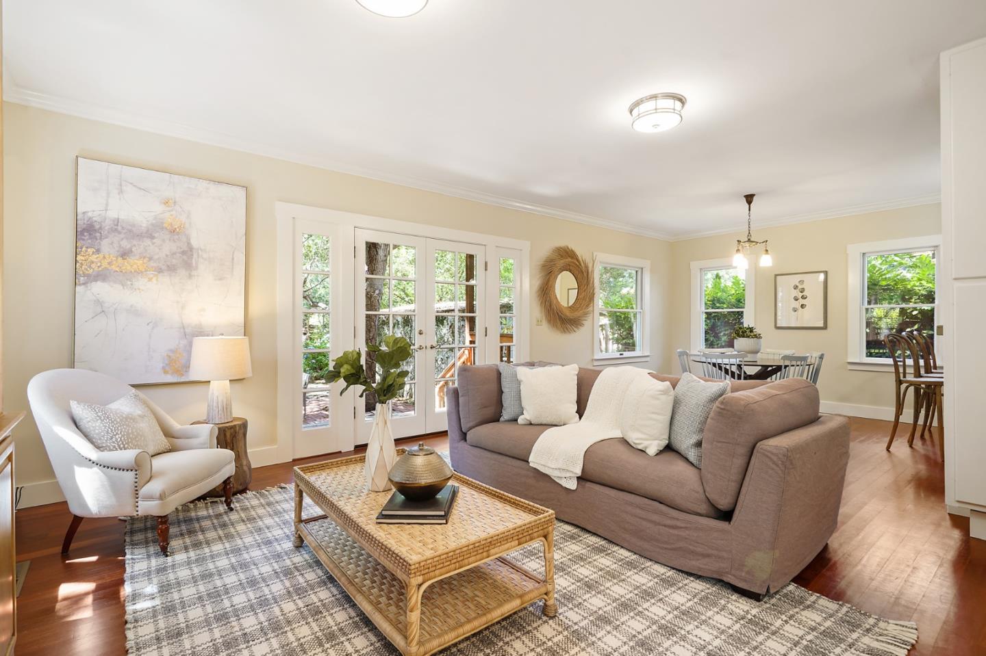 151 Melville Avenue Palo Alto, CA 94301 - Photo 18 of 51 a living room with furniture and a large window