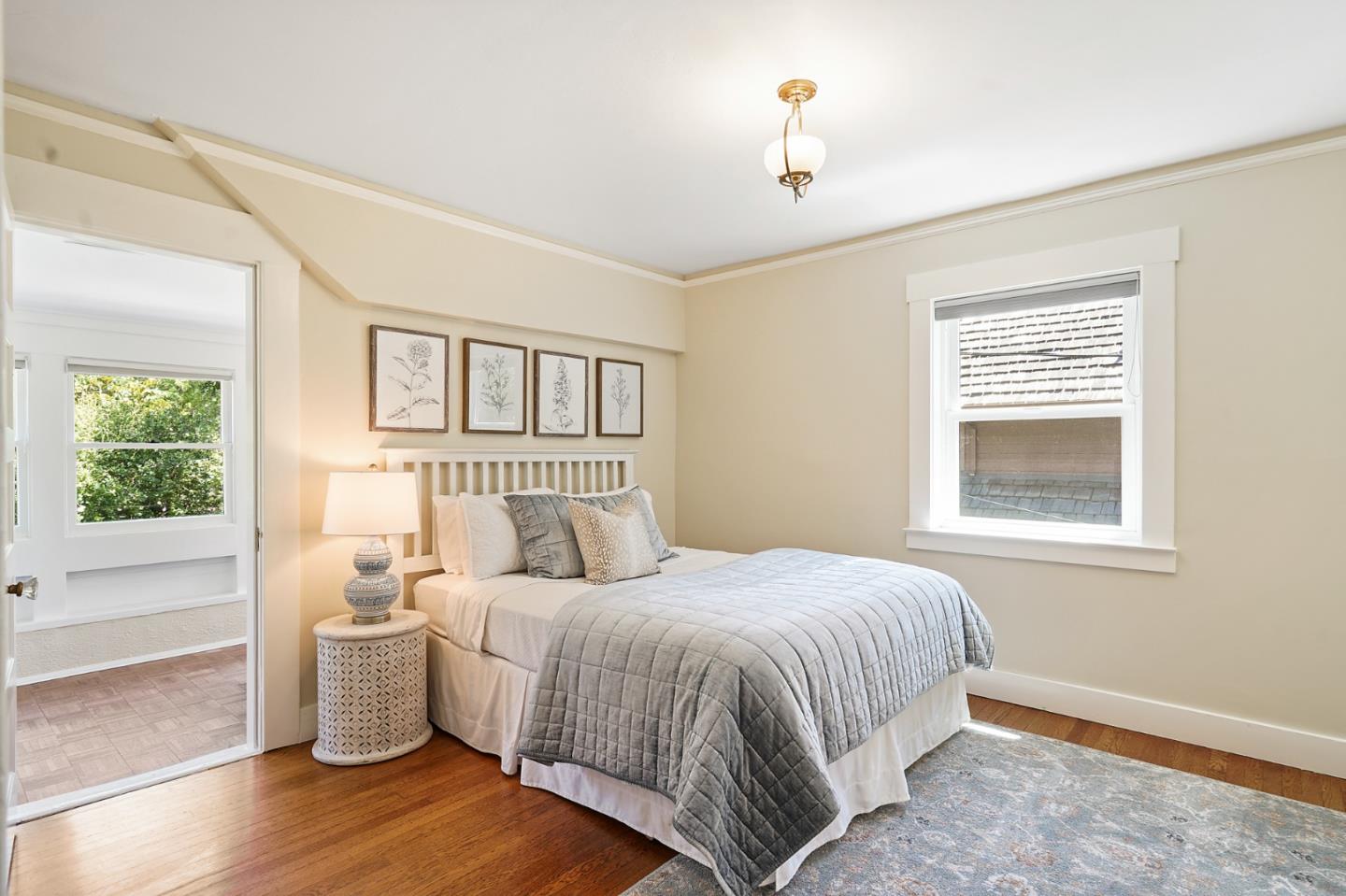 151 Melville Avenue Palo Alto, CA 94301 - Photo 37 of 51 a bed room with a bed and a window