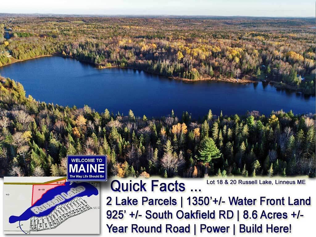 Lot 20 South Oakfield Road Linneus, ME 04730 - Photo 1 of 12 maine-lake-land-set