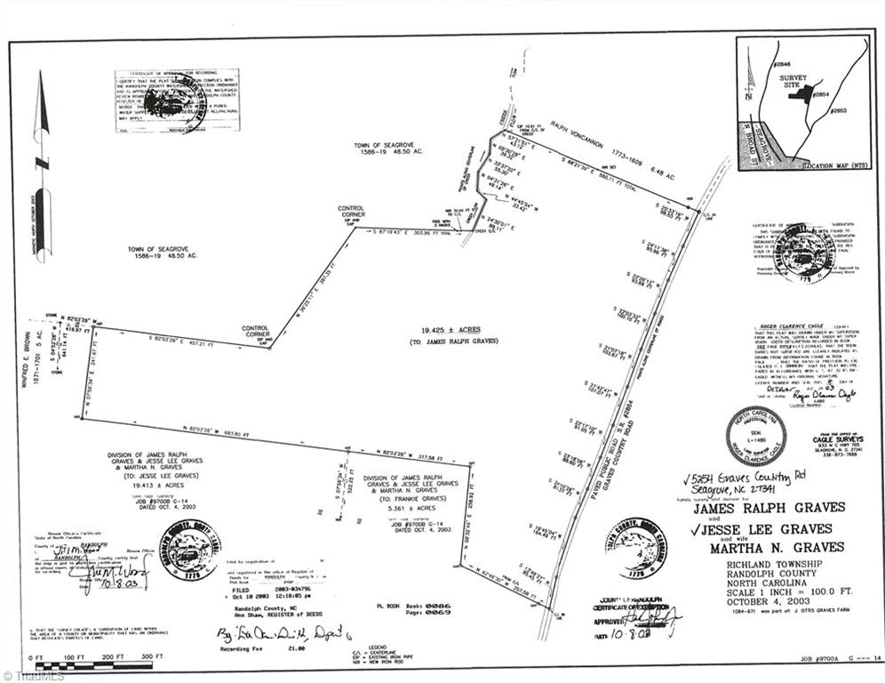 0 Graves Country Road Seagrove, NC 27341 - Photo 2 of 32 Plat Map