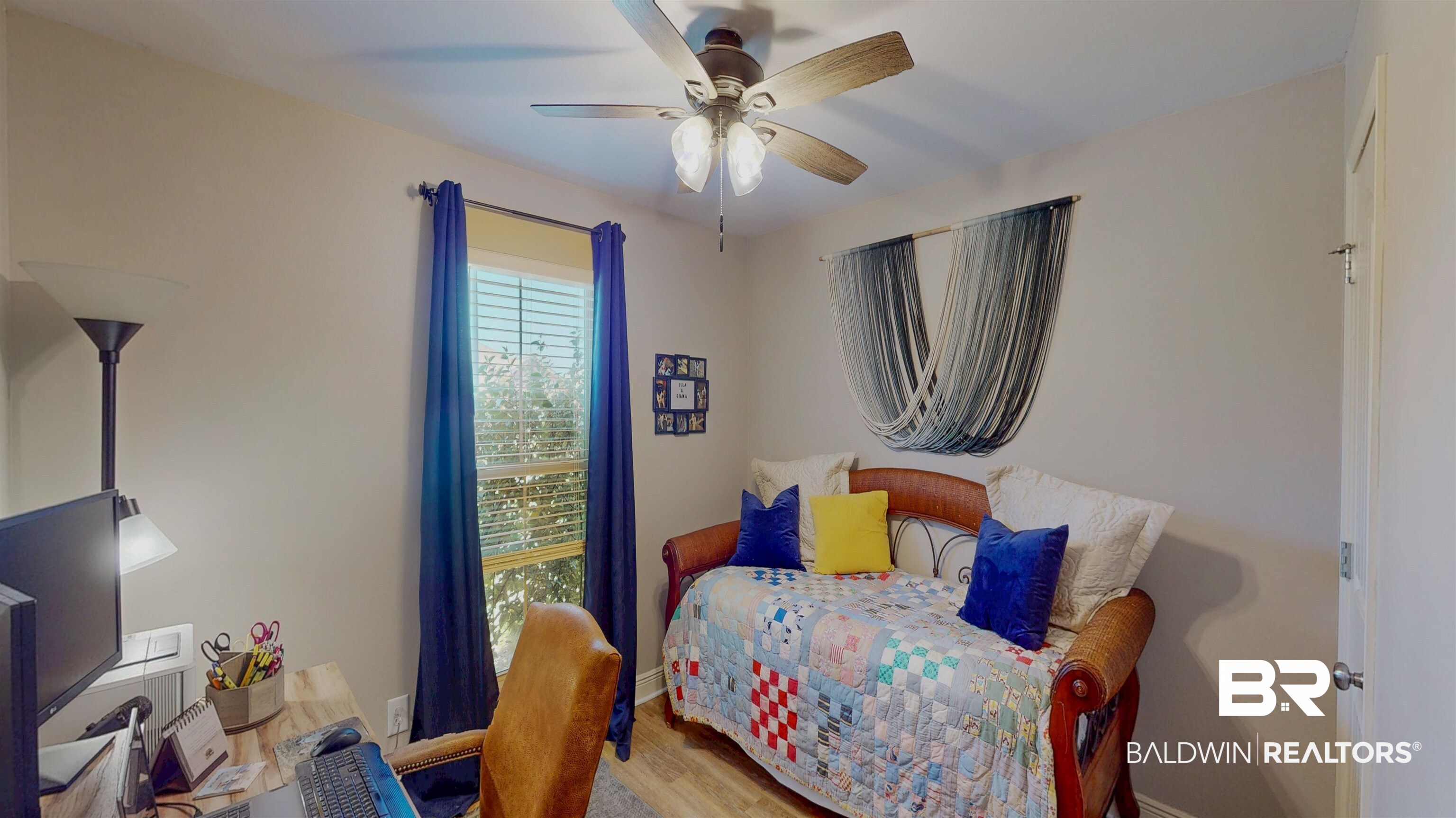 1304 Majesty Loop Foley, AL 36535 - Photo 18 of 44 Bedroom with wood finished floors and a ceiling fan