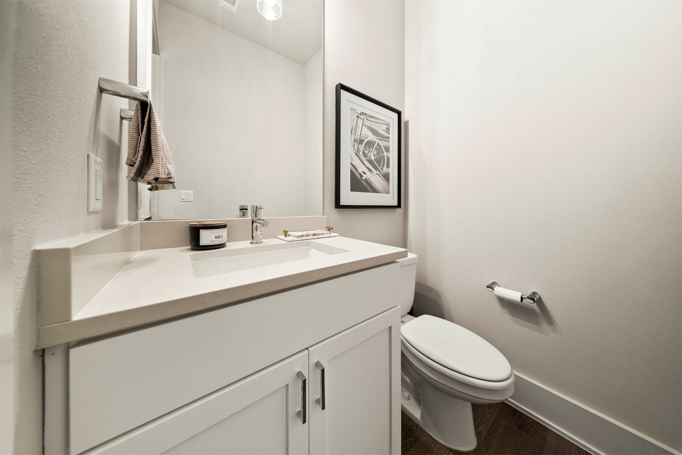 5200 Pink Poppy Pass Austin, TX 78735 - Photo 19 of 38 Half bathroom on the main floor