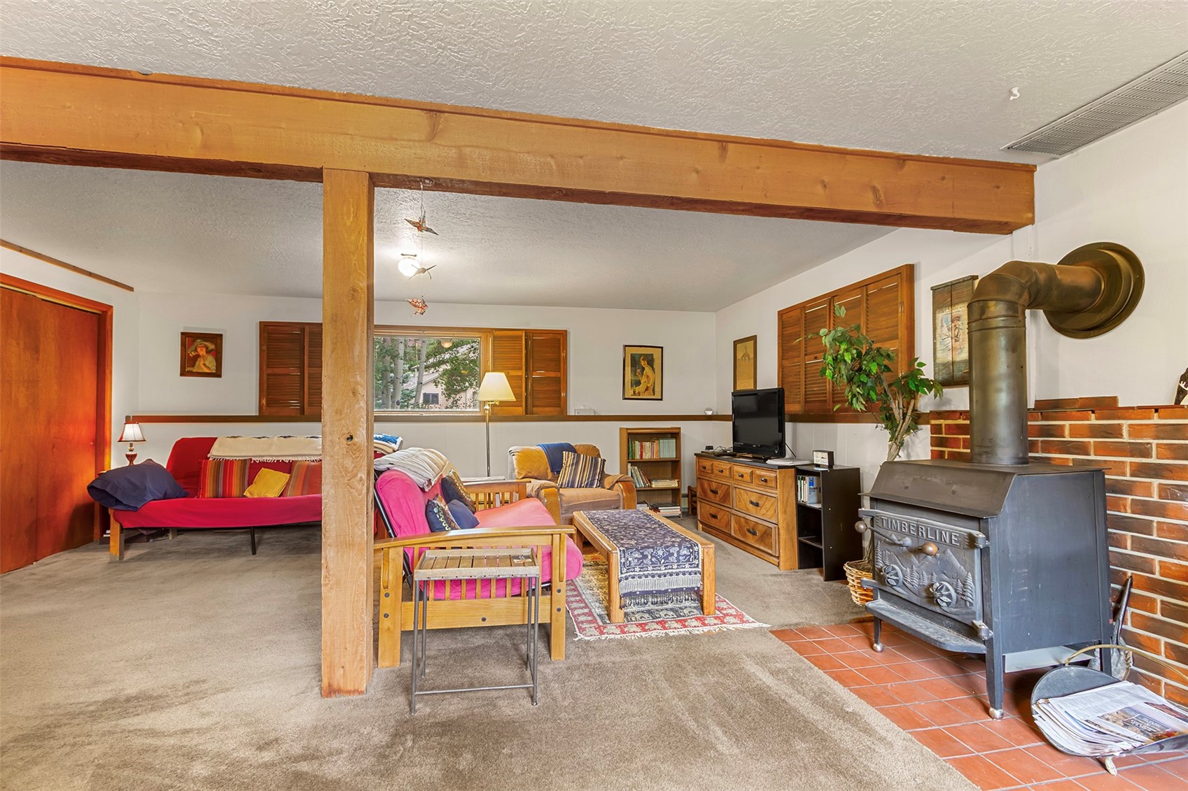 857 Deer Path Road Dillon, CO 80435 - Photo 22 of 29 Lower Level Living space with bar