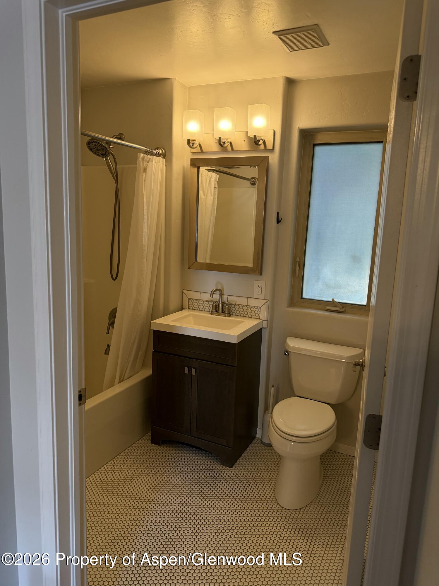 1400 East Valley Road, Unit 2 Basalt, CO 81621 - Photo 5 of 6 a bathroom with a sink a toilet and shower