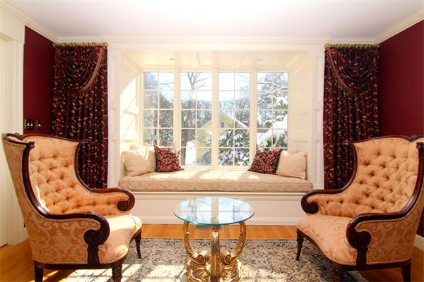 64 Myopia Road Winchester, MA 01890 - Photo 8 of 30 a living room with furniture and a large window