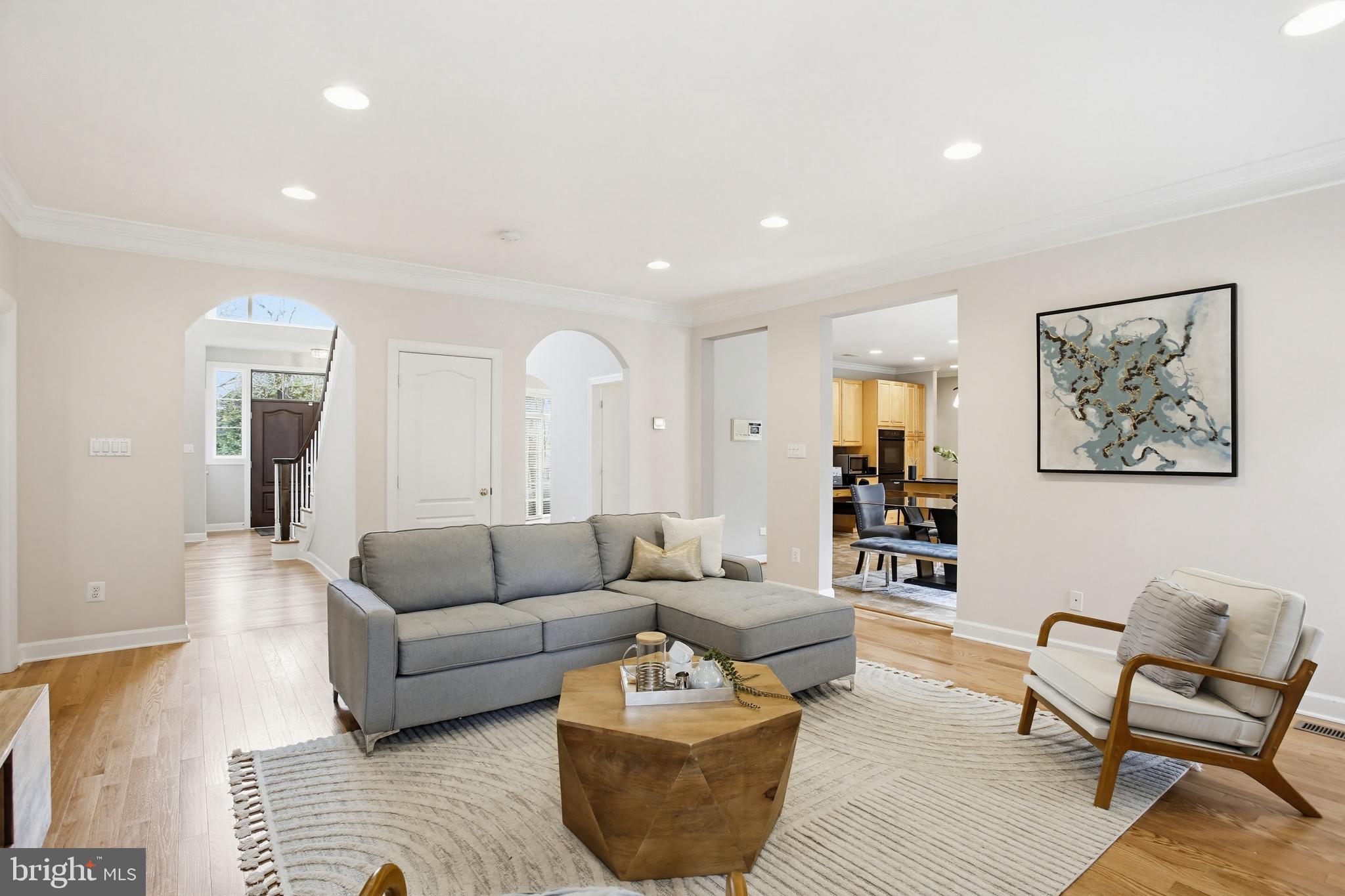 11316 Bright Pond Lane Reston, VA 20194 - Photo 13 of 48 Family room is next to the kitchen/breakfast room