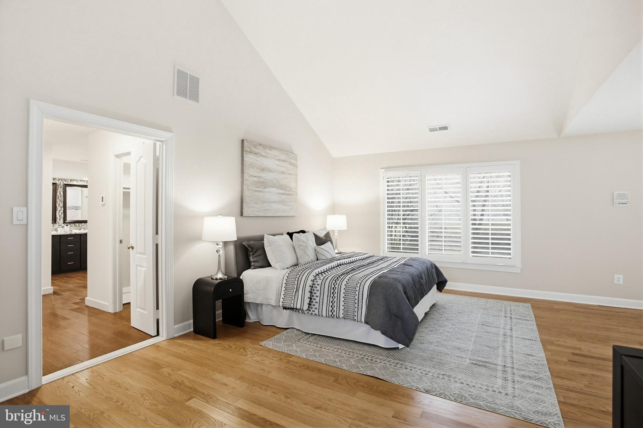 11316 Bright Pond Lane Reston, VA 20194 - Photo 24 of 48 Primary Suite, hardwoods and high ceilings