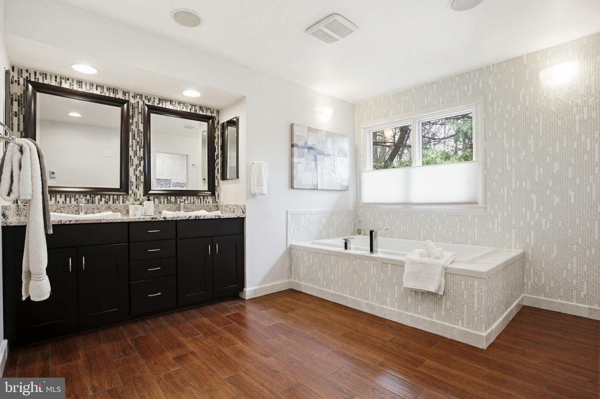 11316 Bright Pond Lane Reston, VA 20194 - Photo 26 of 48 Beautiful primary bathroom with heated floors