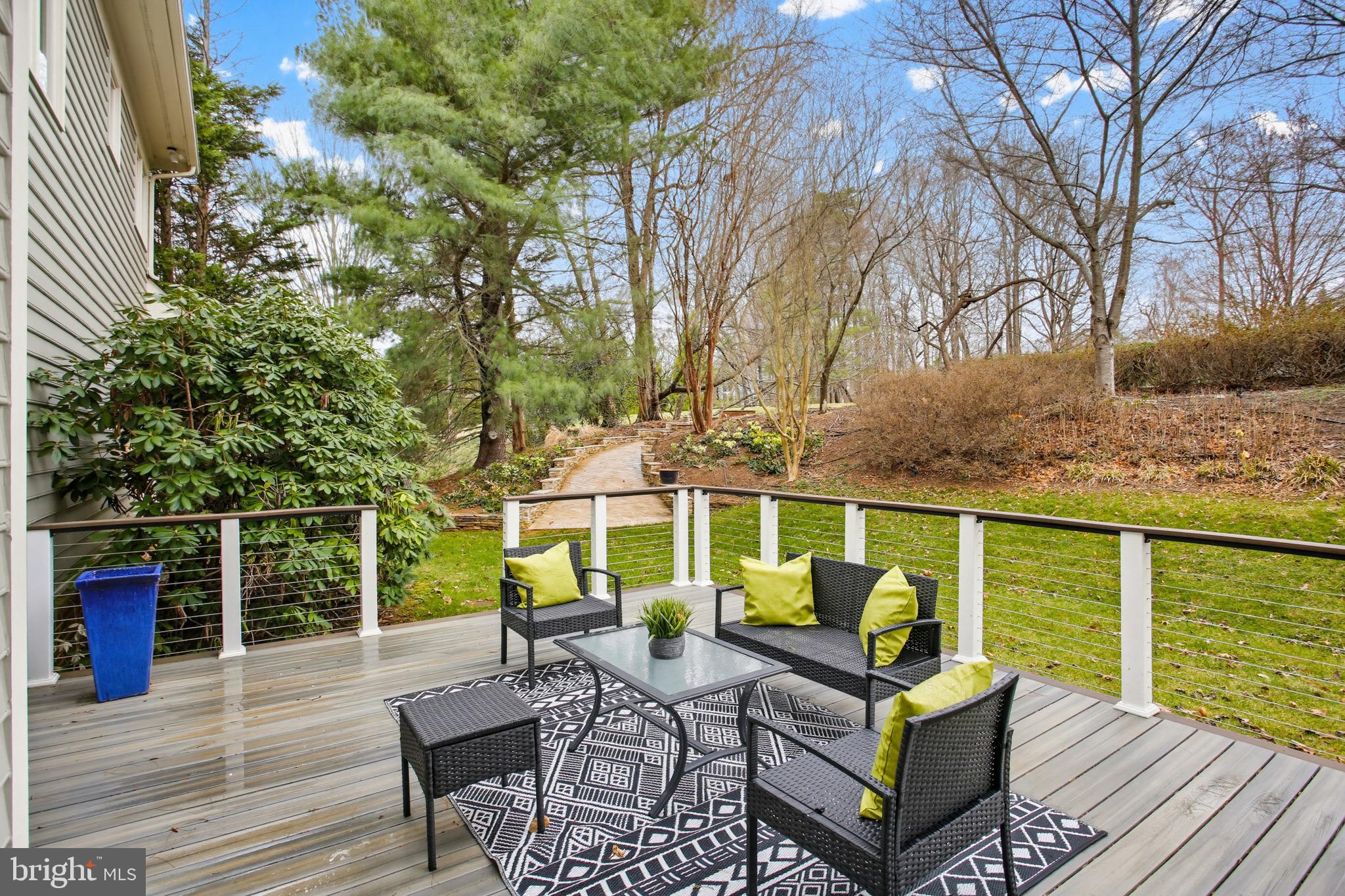 11316 Bright Pond Lane Reston, VA 20194 - Photo 36 of 48 Main level deck off of breakfast room