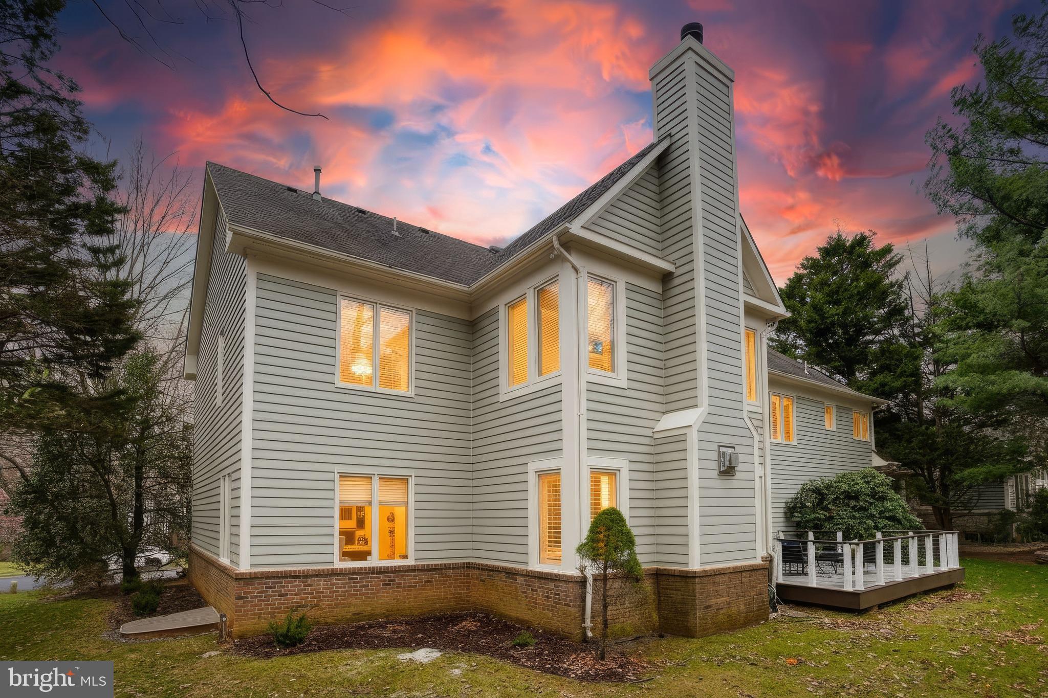 11316 Bright Pond Lane Reston, VA 20194 - Photo 38 of 48 Rear elevation