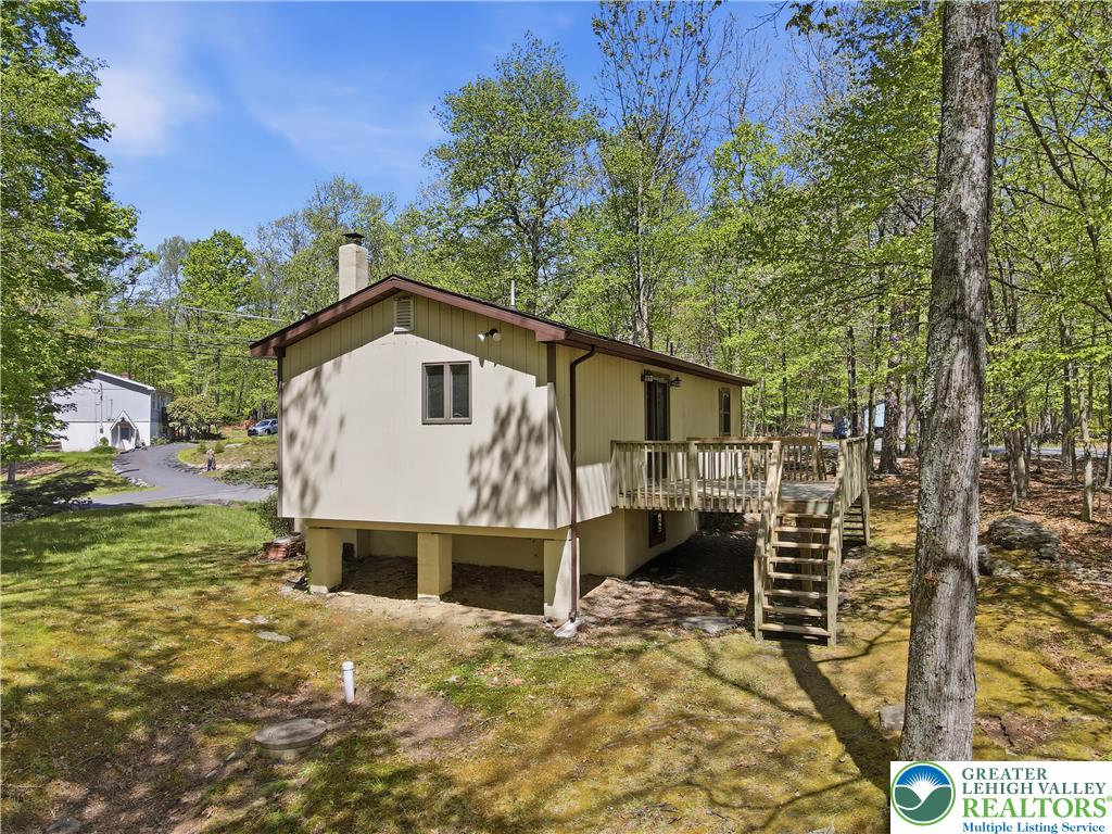 505 Chipmunk Road Bushkill, PA 18324 - Photo 38 of 46 a view of a house with a yard