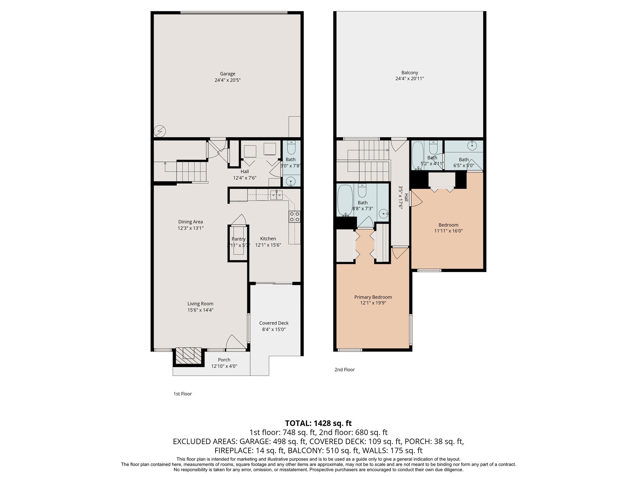 1615 Prairie Mark Lane Houston, TX 77077 - Photo 25 of 25 And here is the floor plan!