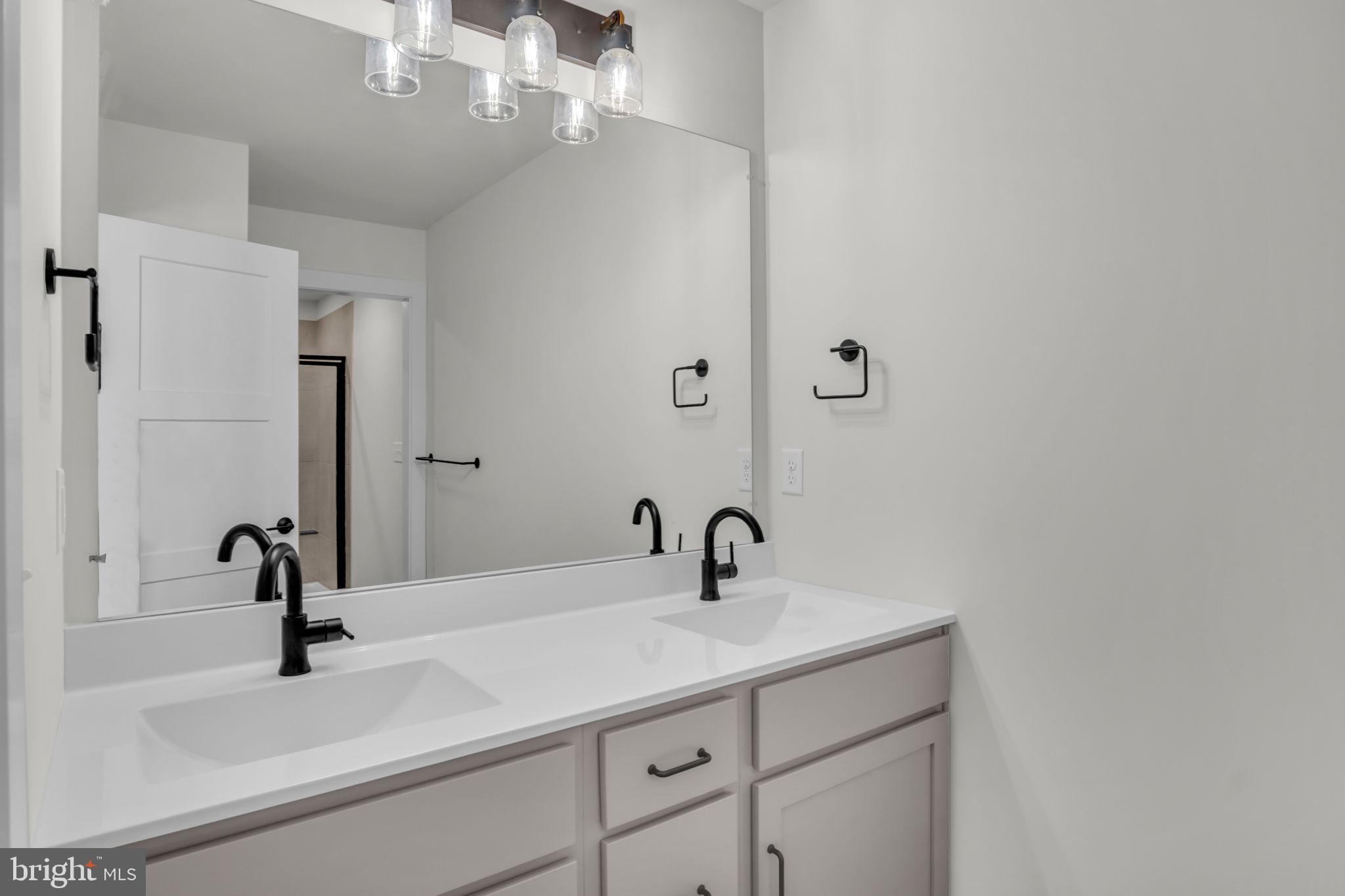 1012 Blackstone Run Carlisle, PA 17015 - Photo 8 of 13 a bathroom with a sink and a mirror