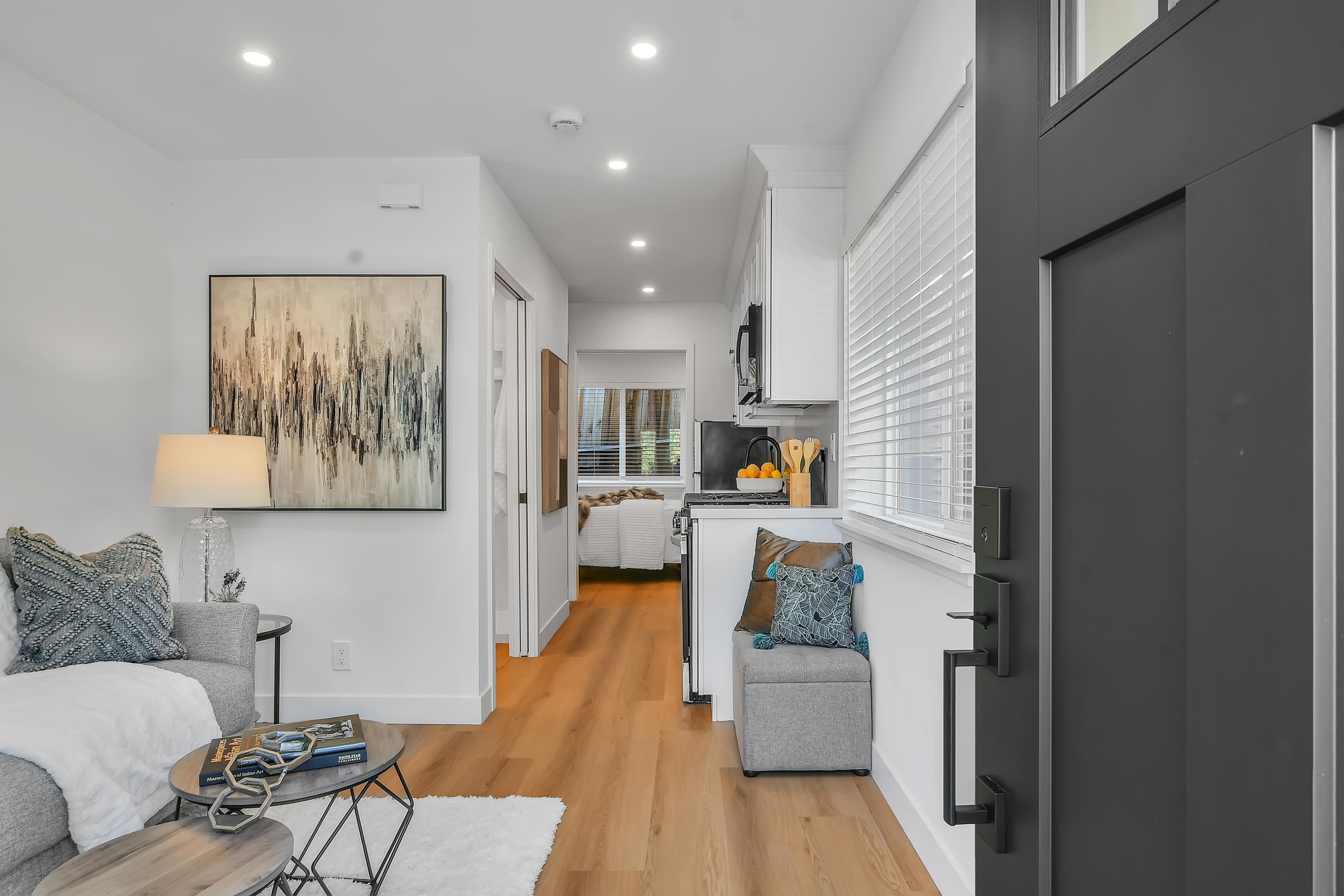 1351 Shell Avenue Martinez, CA 94553 - Photo 19 of 29 Entryway with recessed lighting and light wood-type flooring
