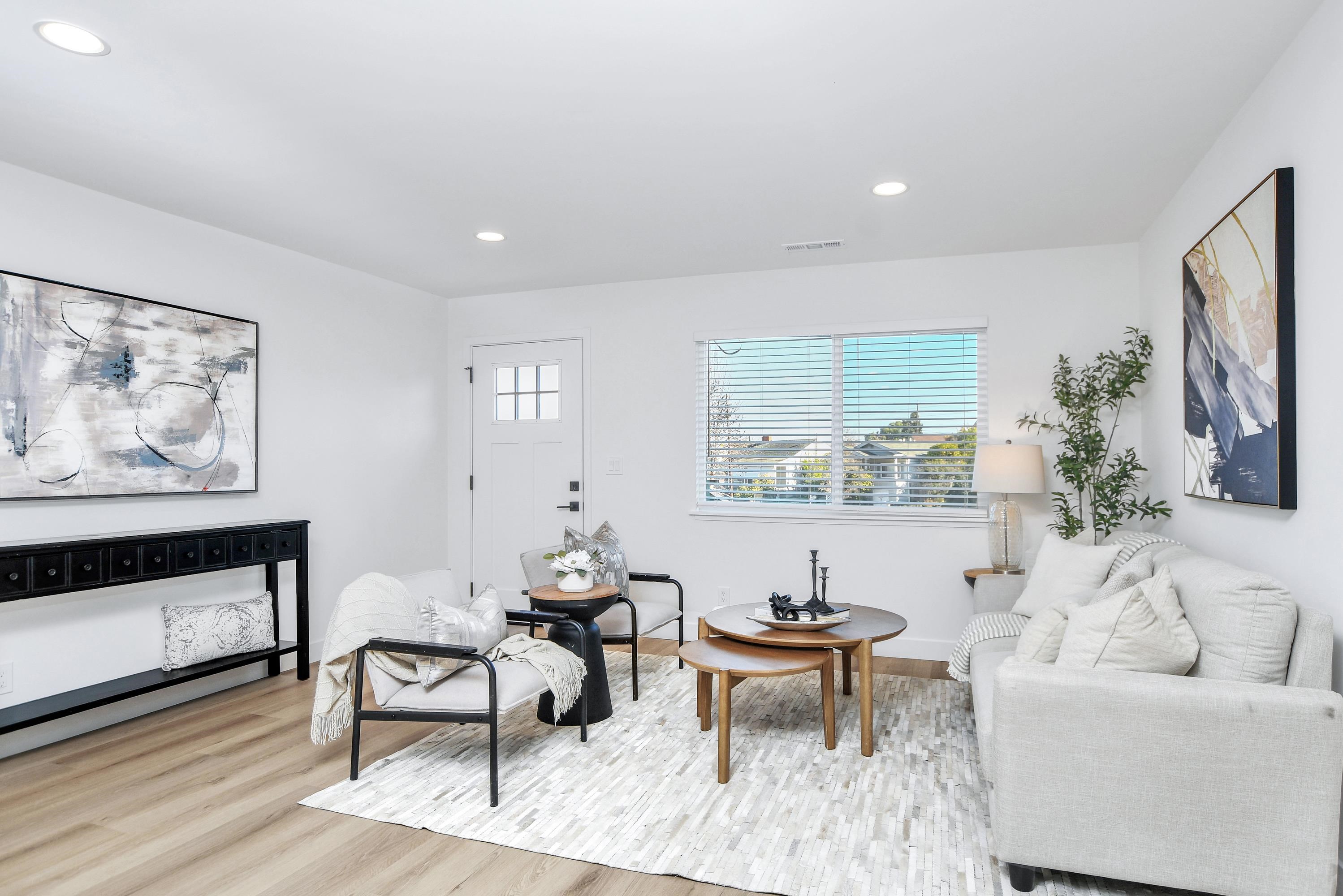 1351 Shell Avenue Martinez, CA 94553 - Photo 5 of 29 Living area with recessed lighting and light wood finished floors