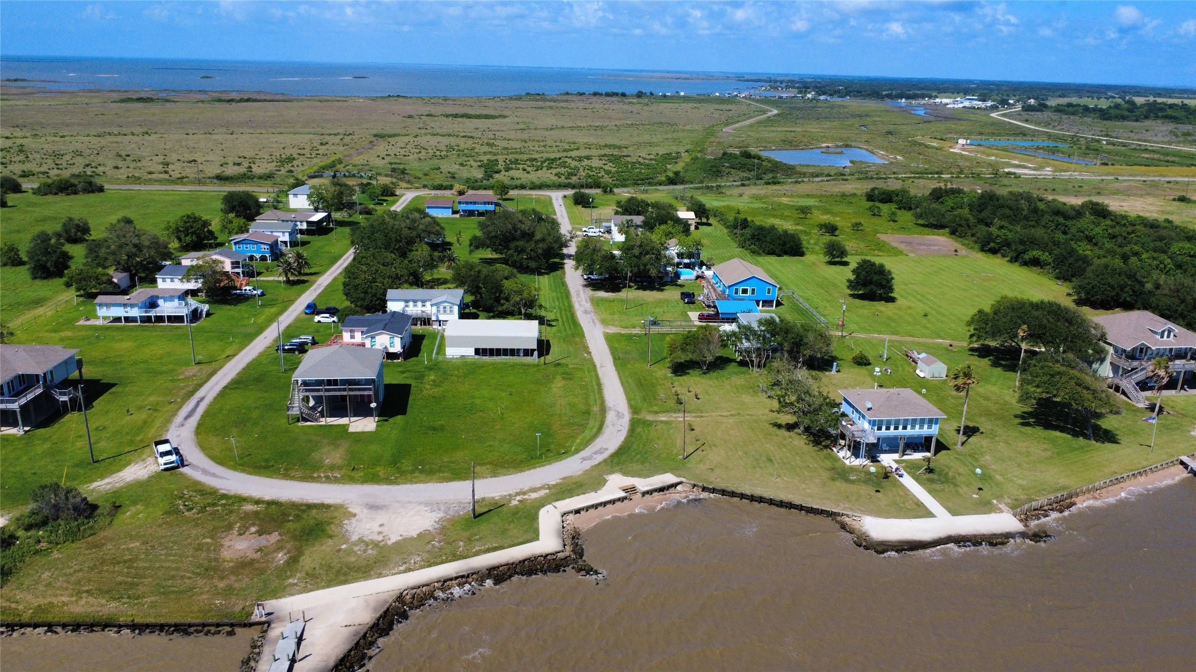 0 James Street Anahuac, TX 77514 - Photo 28 of 35 an aerial view of a house with outdoor space