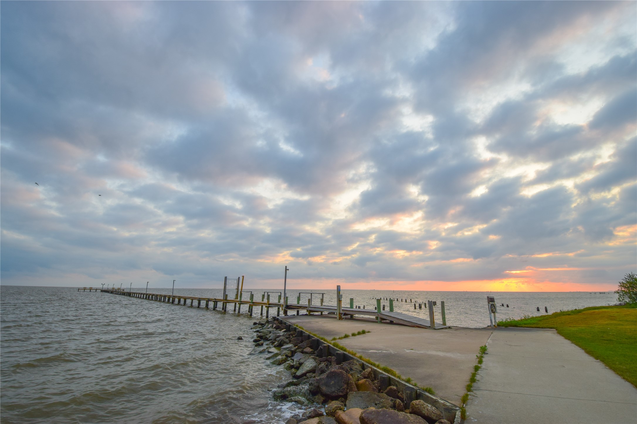 0 James Street Anahuac, TX 77514 - Photo 3 of 35 a view of a lake and bridge
