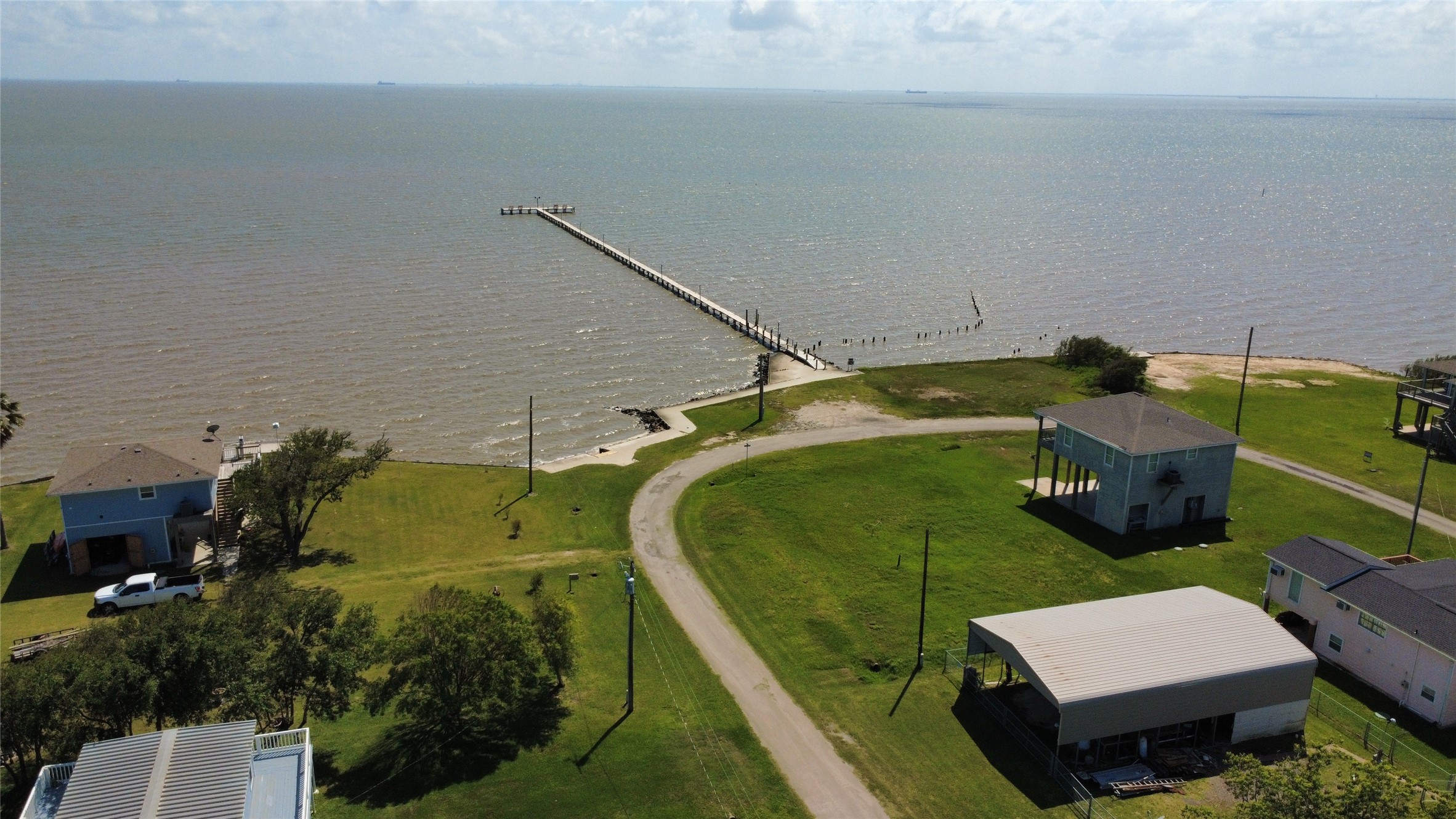 0 James Street Anahuac, TX 77514 - Photo 34 of 35 an aerial view of a house with outdoor space