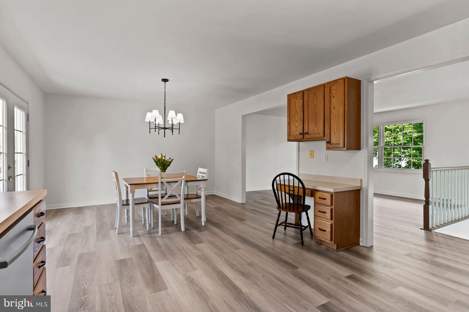 119 Chester Road Enola, PA 17025 - Photo 11 of 39 Kitchen with Built-in Desk & Cabinets