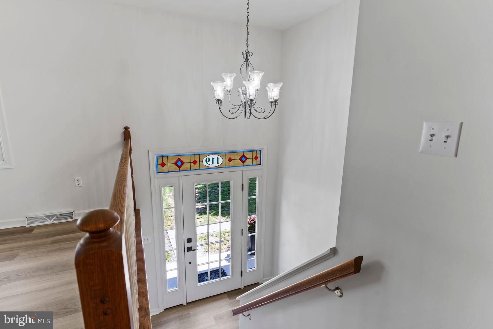 119 Chester Road Enola, PA 17025 - Photo 3 of 39 Looking down to the foyer from main level