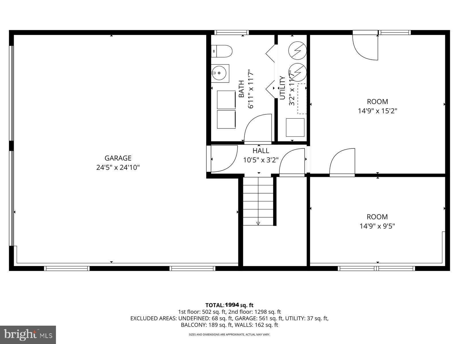 119 Chester Road Enola, PA 17025 - Photo 37 of 39 1st FLR Floorplan