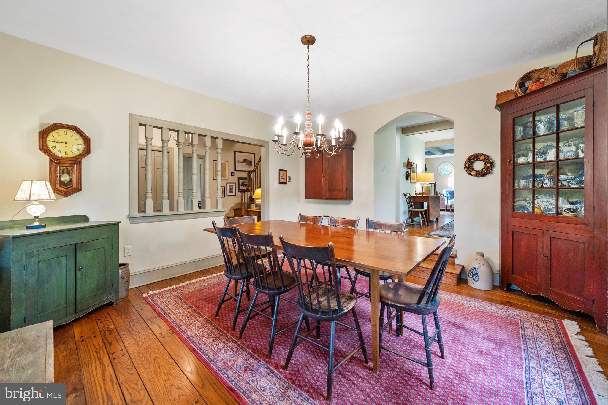 243 Heyburn Road Chadds Ford, PA 19317 - Photo 14 of 58 a view of a dining room with furniture window and wooden floor
