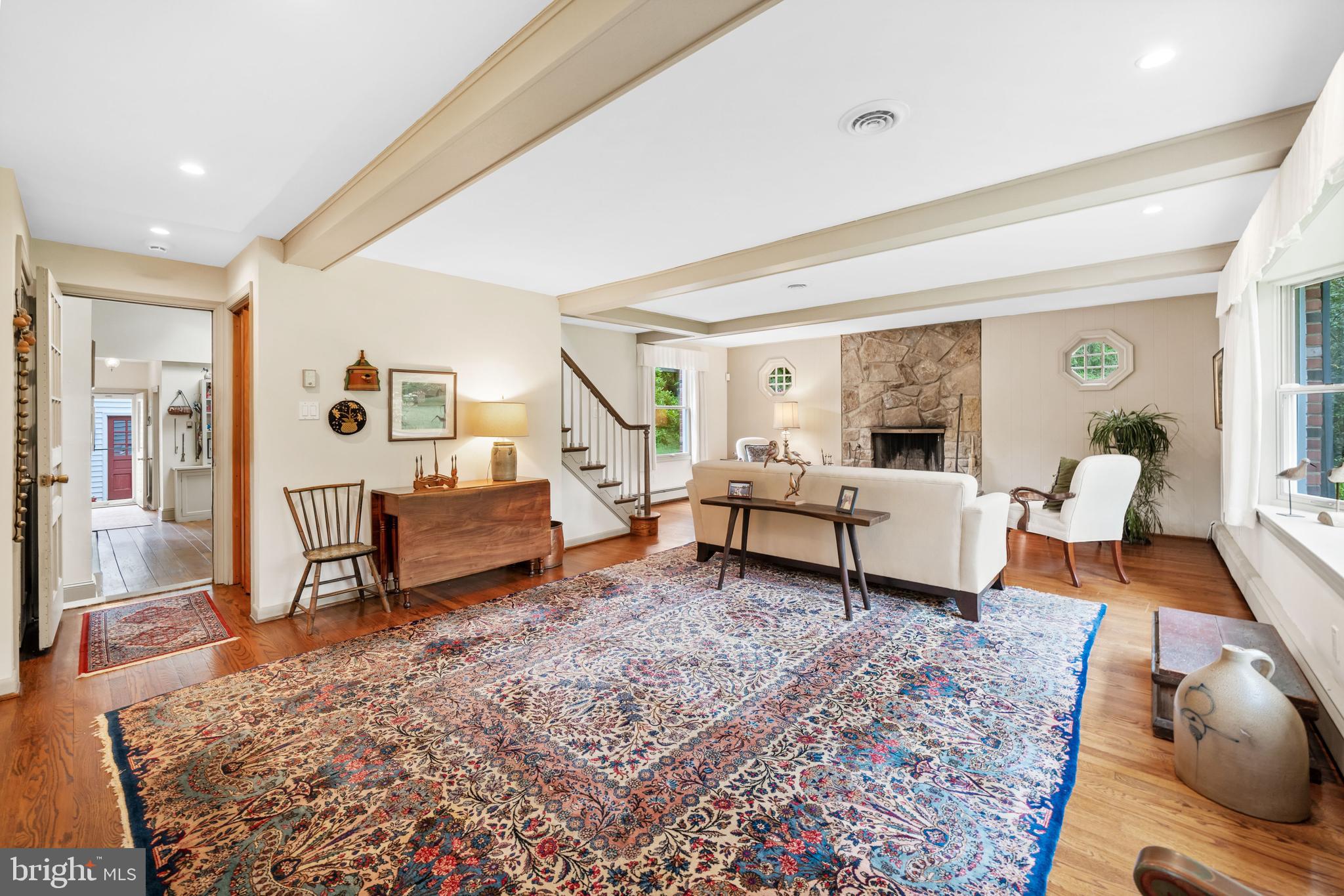243 Heyburn Road Chadds Ford, PA 19317 - Photo 28 of 58 a living room with furniture and a rug