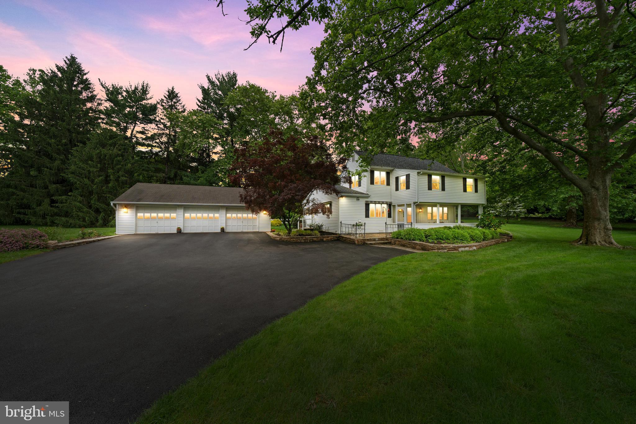 243 Heyburn Road Chadds Ford, PA 19317 - Photo 56 of 58 a view of a house with a yard