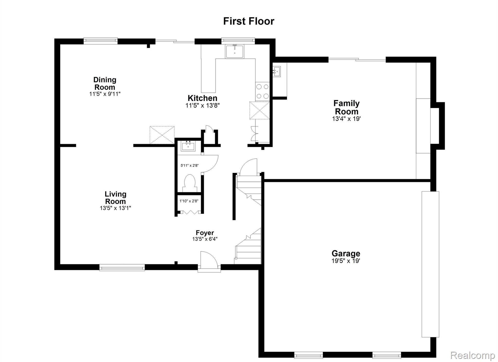 1295 Barneswood Lane Rochester, MI 48306 - Photo 29 of 31 29-Floor 1.jpg