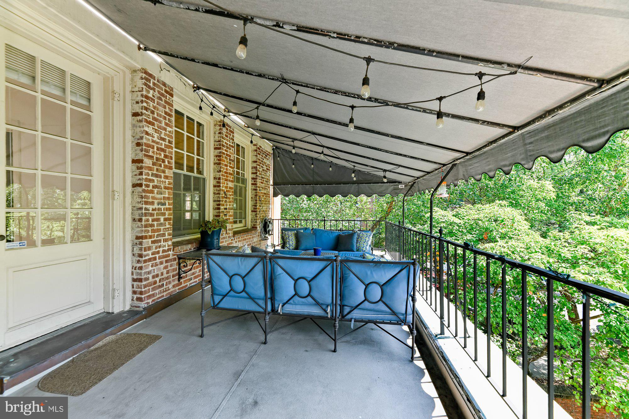 3902 Canterbury Road, Unit 2A Baltimore, MD 21218 - Photo 24 of 30 Large Porch With Awning