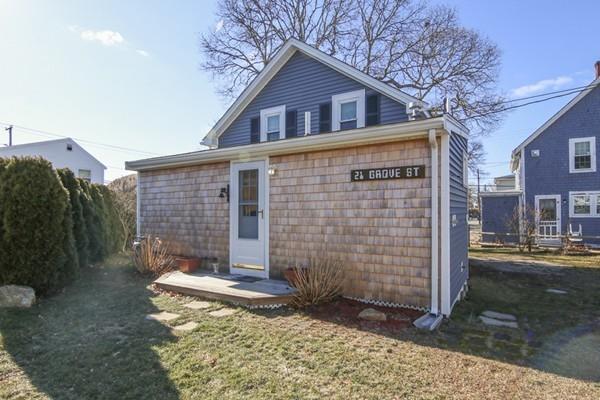 21 Grove Street-onset Wareham Ma Onset, MA 02558 - Photo 15 of 15 a view of a wooden house with a yard