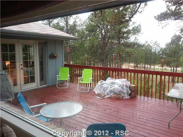 6980 Baker Road Colorado Springs, CO 80908 - Photo 13 of 25 View From Inside The Huge Picture Window