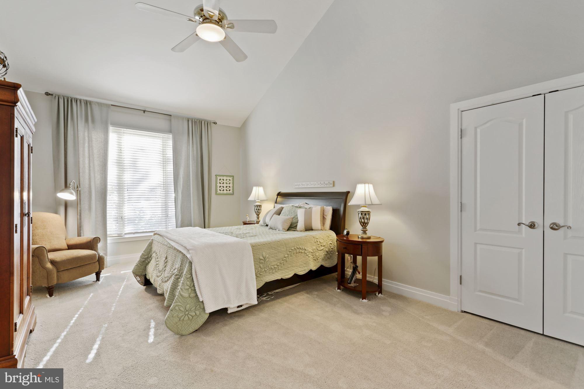 11331 Woodbrook Lane Reston, VA 20194 - Photo 22 of 43 Master Bedroom has Vaulted Ceiling and 3 closets