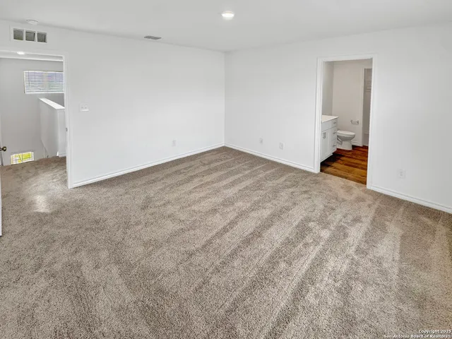 a view of empty room