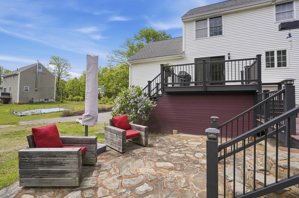 160 Gray Road Templeton, MA 01468 - Photo 31 of 42 a house view with a sitting space fire pit and outdoor space