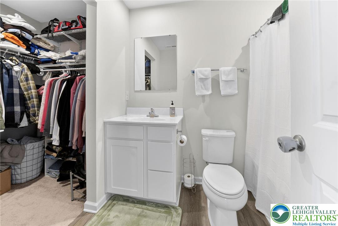 2132 Cross Country Road Northampton, PA 18067 - Photo 13 of 24 a bathroom with a sink toilet and shower