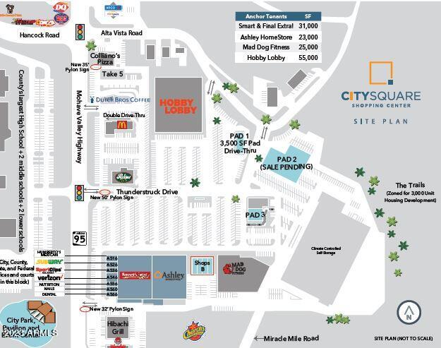 2250 95th Highway Bullhead City, AZ 86442 - Photo 1 of 2 PAD and SHOPS MAP IMAGE