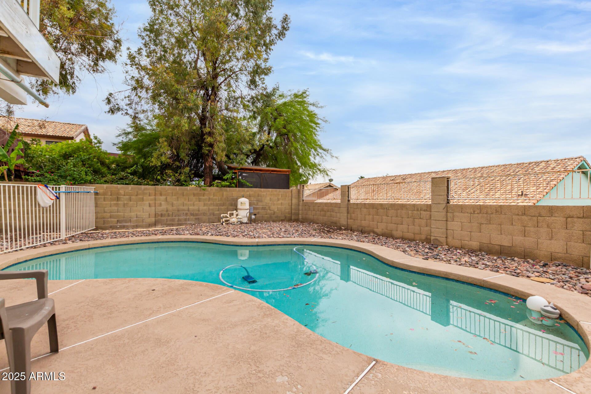 a view of a basket ball ground