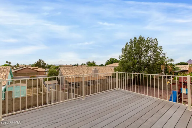 a view of a house with wooden floor