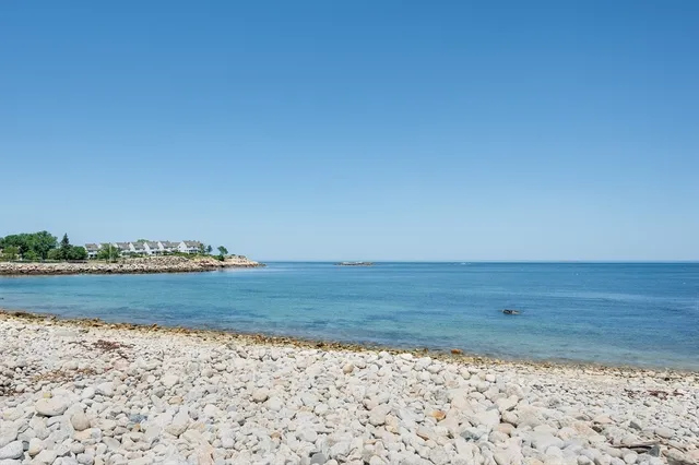 a view of beach and ocean