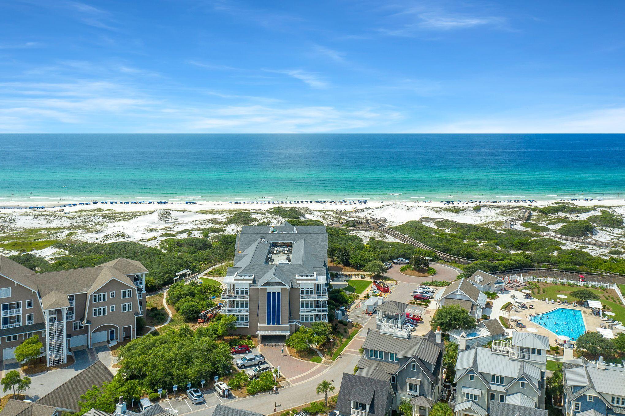 99 Compass Point Way South, Unit 406 Watersound, FL 32461 - Photo 34 of 41 a view of a city with an ocean view