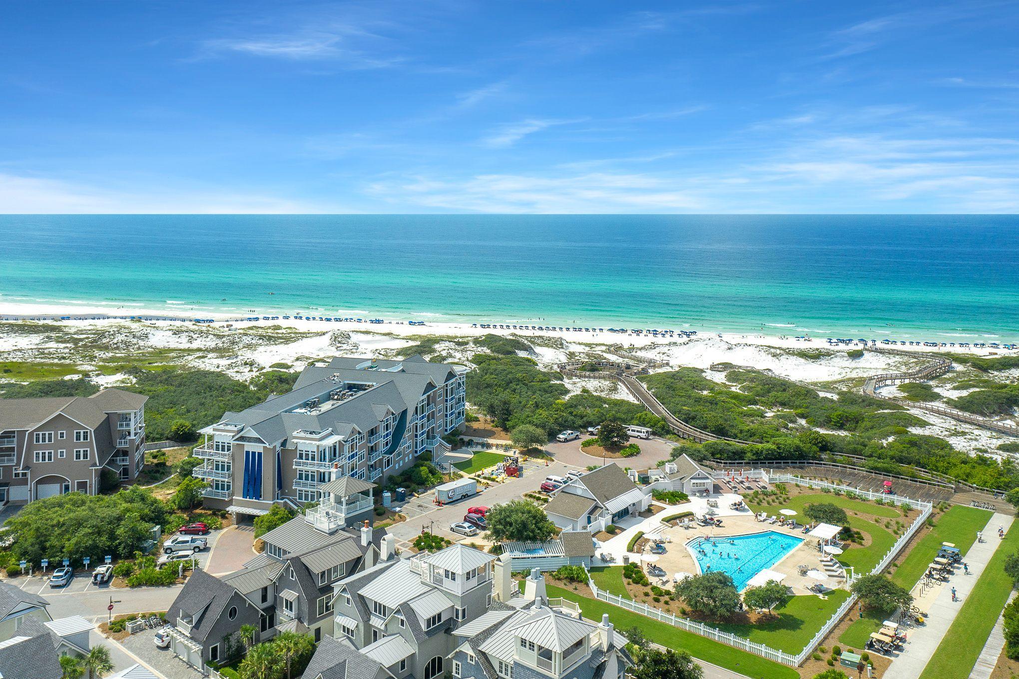 99 Compass Point Way South, Unit 406 Watersound, FL 32461 - Photo 35 of 41 a view of a city with an ocean view