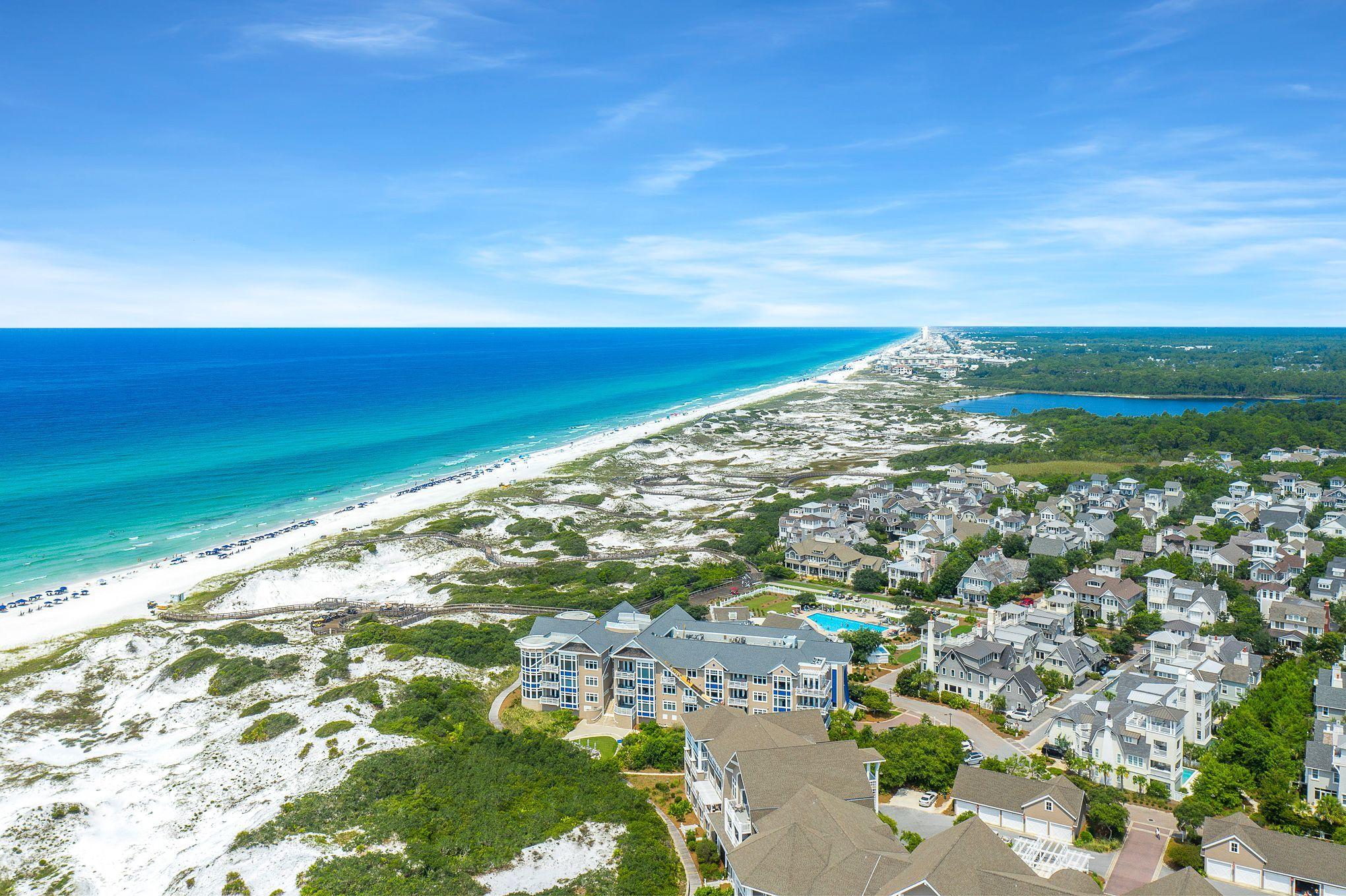 99 Compass Point Way South, Unit 406 Watersound, FL 32461 - Photo 38 of 41 a view of city and ocean