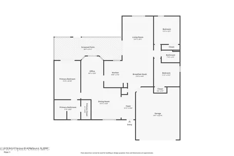 a picture of a floor plan